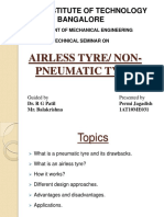Airless Tyre/ Non-Pneumatic Tyre: Atria Institute of Technology Bangalore