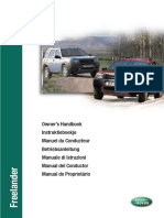 Freelander 1 My02 - Manual Del Conductor PDF