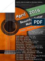 Beautiful Guitar Melodies April 2016 PDF