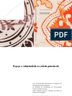 Espaço, subjetividade e privatização na cidade