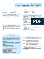 Hazardous Substance Fact Sheet: Right To Know