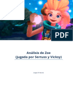 Consejos para Zoe - Analisis de Sertuss y Vicksy PDF