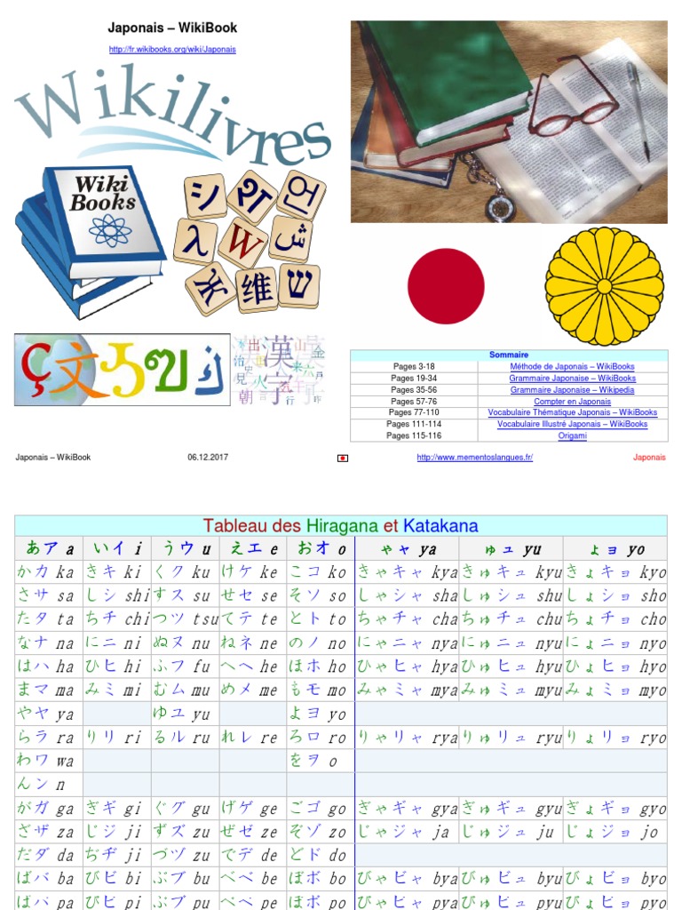 Japonais Wiki Book Japonais Langue Nombre Grammatical