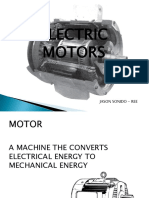 Electric Motors: Jason Sonido - Ree