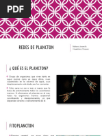 Redes de Plancton