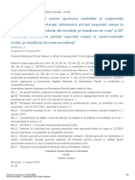 Ordinul Nr 48 2019 Pentru Aprobarea Modelului Si Continutului Formularelor 205 Declaratie Informativa Privind Impozitul Retinut La Sursa Si Castigurile Pierderile Din Investitii Pe Beneficiari de Veni