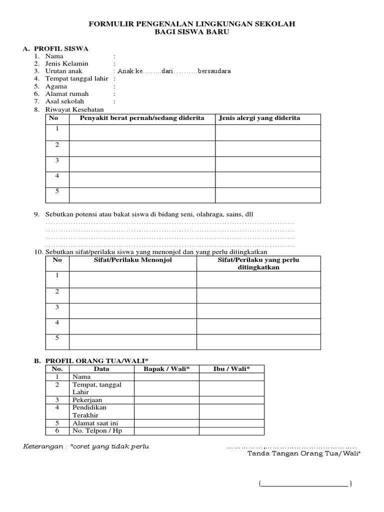 Formulir Pls | PDF