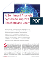 A Sentiment Analysis System To Improve Teaching and Learning PDF