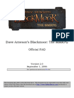 D20 System D&D 3.5 - Dave Arnesons Blackmoor The MMRPG v2.0 - FAQ