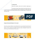 Design and functionality of a turbine motor