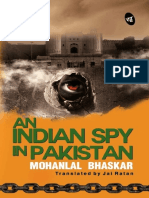 An Indian Spy in Pakistan - Mohanlal Bhaskar