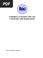 ILAC G8!09!2019 Guidelines Decision Rules Statements of Conformity ...
