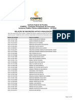 Concurso Público Técnico-Administrativo - 147/2018 - RELAÇÃO DE INSCRIÇÕES APTAS À REALIZAÇÃO DA PROVA