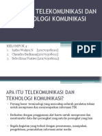 teknologi telekomunikasi