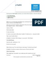 Teacher Beans Transcript PDF
