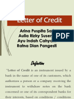 Letter of Credit