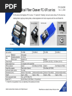 SUMITOMO Fiber Cleaver FC 6R Series Data SheetETK1324238B