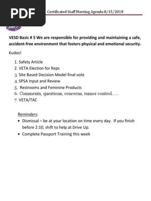 certificated staff meeting agenda 8-15-18