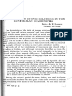 1948-Roberts - A Comparison of Ethnic Relations in Two Guatemalan Communities PDF