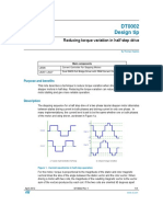 DT0002 Design Tip: Reducing Torque Variation in Half Step Drive