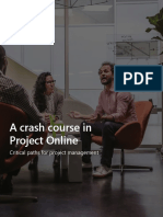 A Crash Course in Project Online: Critical Paths For Project Management