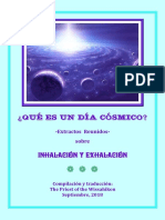 Que Es Un Dia Cosmico Exhalacion e Inhalacion