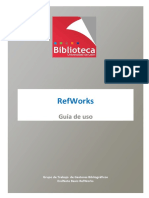 Manual Refworks PDF