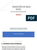 SESION 6 - LENGUAJE DE BAJO NIVEL - SISTEMAS NUMERICOS 2.pdf