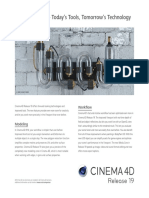Cinema 4D New in R19 Flyer en Online Usage