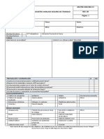 Registro Analisis Seguro de Trabajo (Art)