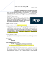 Trayectoria para Realizar Una Monografía-2019-Adaptación de Artículo de Alberto Roldán