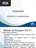 MATERIAIS I - Concretos Convencionais - Dosagem