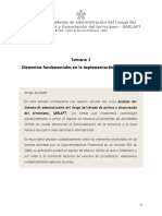 Semana 2 Elementos Fundamentales en La Implementación Del SARLAFT