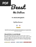 Beastlikebalsam - Muscle Building 