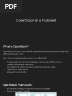 Openstack in A Nutshell