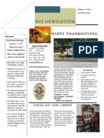 Nov 2010 Newsletter