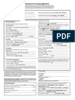 Guarantor Pre-Leasing Application: 6225 Love Drive