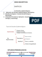 Estudios Descriptivos - Epidemiologia