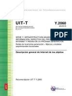 Descripción general de Internet de los objetos (IoT