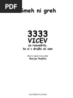 3333 Vicev - Smeh Ni Greh