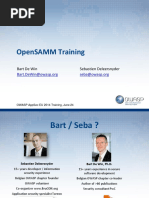 OpenSAMM Training VFINAL