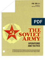 The Soviet Army Operations and Tactics