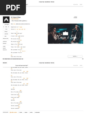 Cifra Club - Casa Worship - A Casa É Sua - Folioscópio Páginas 1-4