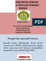 Askep Komunitas Dengan Masalah Populasi Penyakit Kronik