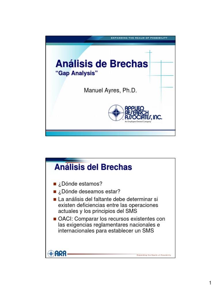 Análisis de Brechas en SMS Aeronáutico | PDF | Planificación | Aviación