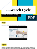 Research Cycle 1