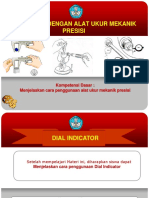 MENGUKUR DENGAN ALAT UKUR MEKANIK PRESISI