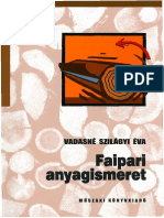 Faipari Anyagismeret - Vadasn+ę Szil+ígyi +ëva PDF