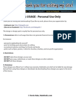 License Personal Use PDF