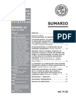 10 - Revista Iberoamericana de Psicomotricidad y Técnicas Corporales PDF